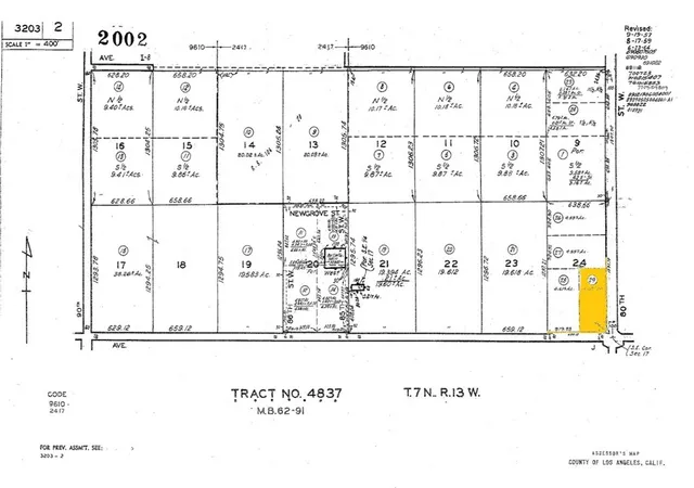 Photo 1 of Land for sale at 0 W Avenue J / 80th St W, Lancaster, CA 93536 | MLS# SR24191279 | Listing updated on 2025-11-01