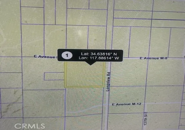 2nd image of 0 Cor Longview Rd/ Drt Road, Palmdale, CA 93591 | MLS# SR25118009