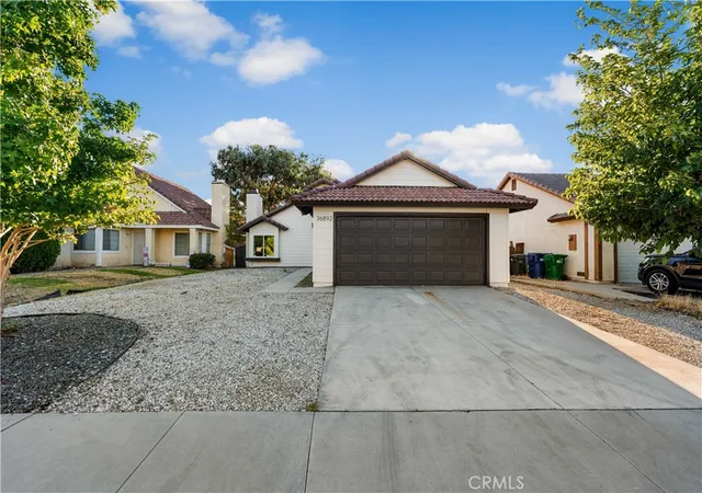 Photo 1 of Sale Pending at 36829 Burroughs Way, Palmdale, CA 93552 | MLS# SR25156777 | Listing updated on 2025-10-31