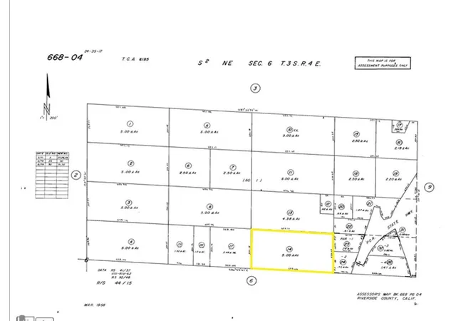 Photo 1 of Land for sale at 0 Estrelita Dr, Whitewater, CA 92282 | MLS# SR23081300 | Listing updated on 2026-05-12