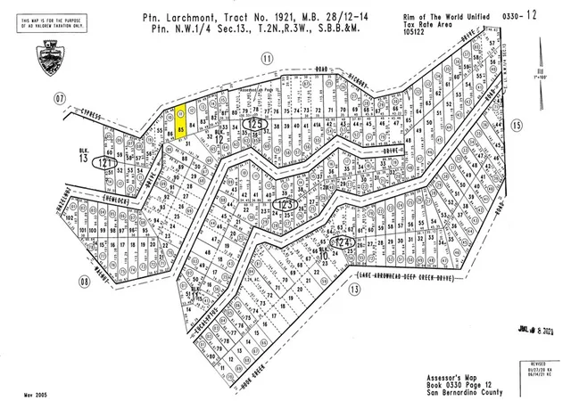 1st image of 0 Cypress   0330125110000, Cedar Glen, CA 92321 | MLS# HD23087008