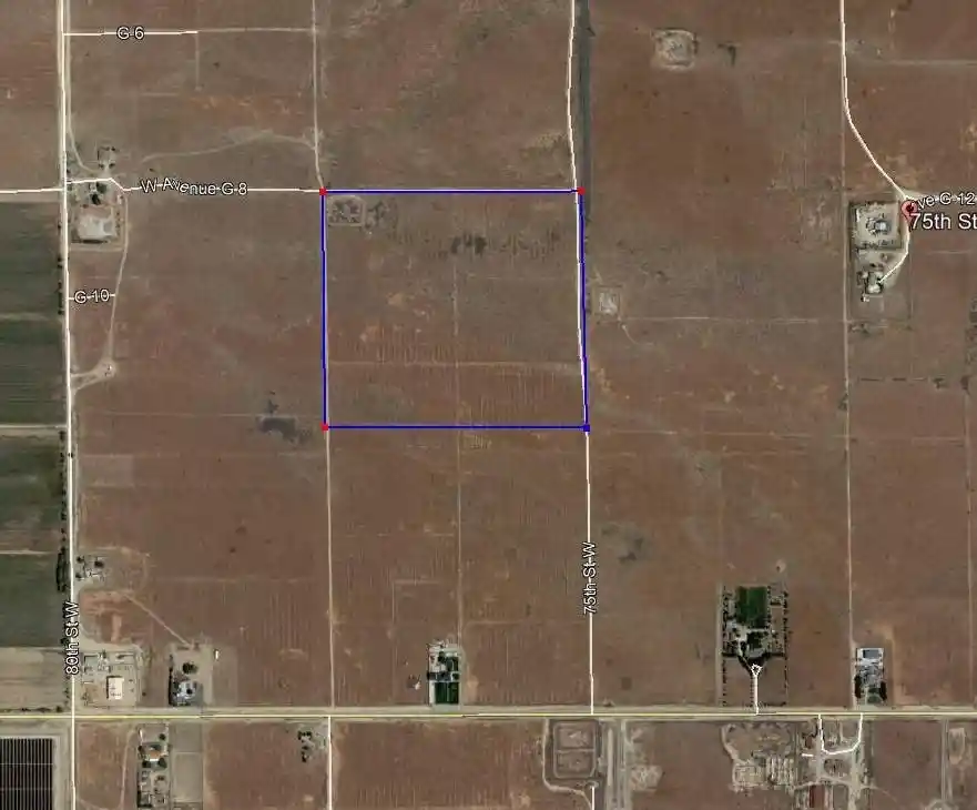 Photo 1 of Land for sale at 75 Vac/75 Stw/vic Ave G8, Lancaster, CA 93536 | MLS# SR23219577 | Listing updated on 2026-08-27