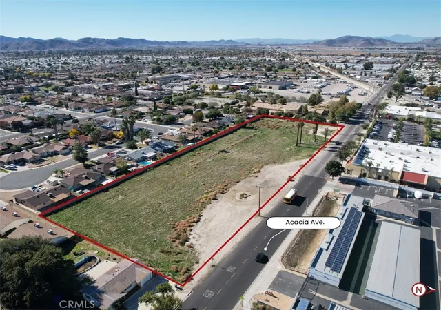 Photo 1 of Land for sale at 0 W Acacia Ave, Hemet, CA 92543 | MLS# EV23223615 | Listing updated on 2026-06-25