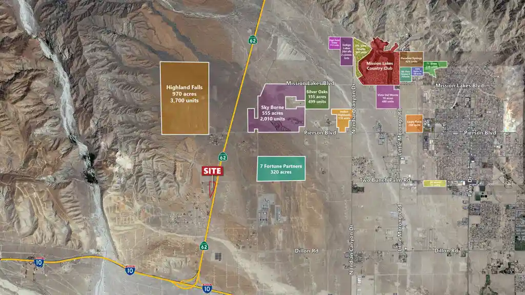 Photo 1 of Land for sale at 0 Swc Hwy 62 & Fairview Rd, Desert Hot Springs, CA 92240 | MLS# 219106323DA | Listing updated on 2026-10-14