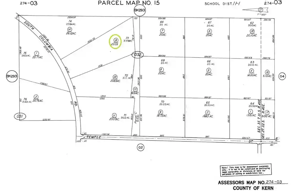 Photo 1 of Land for sale at 27403213 Columbia St, California City, CA 93505 | MLS# HD24109254 | Listing updated on 2026-10-30