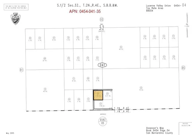 5th image of 2 Ac Near Burns Canyon Rd, Pioneertown, CA 92268 | MLS# HD24133188