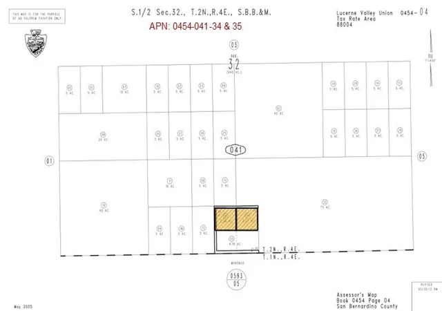 4th image of 2 Ac Near Burns Canyon, Pioneertown, CA 92268 | MLS# HD24133208