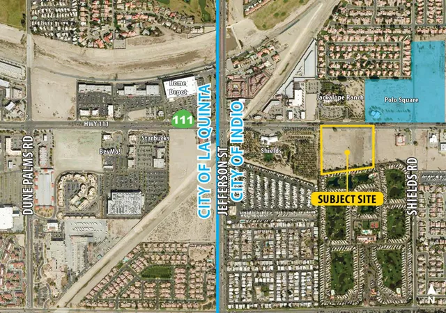 Photo 2 of Land for sale at 0 Ca 111, Indio, CA 92201 | MLS# 219114476DA | Listing updated on 2025-12-28