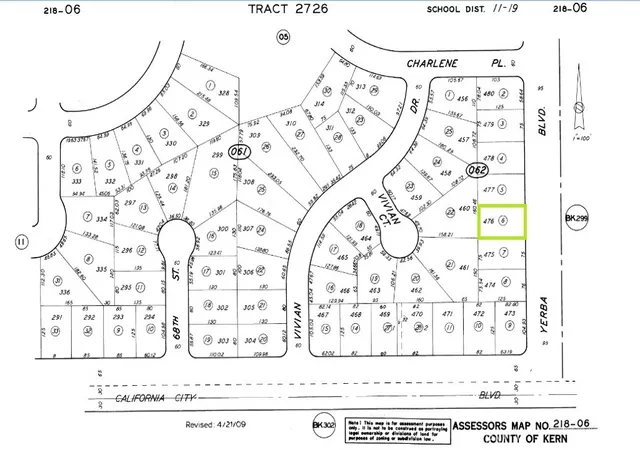 Photo 1 of Sale Pending at 21806206 Yerba Blvd, California City, CA 93505 | MLS# HD24166961 | Listing updated on 2026-10-07