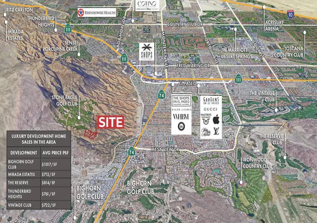 Photo 3 of Land for sale at 0 Lot 6 Nighthawk Rd, Palm Desert, CA 92260 | MLS# 219119912DA | Listing updated on 2026-01-26