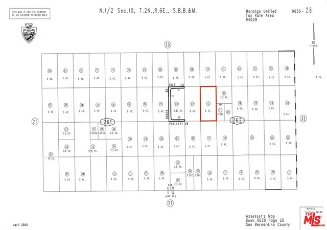Homes for sale in Landers, CA | 0 Phillipi Ave, Landers, CA 92285 | MLS# 24466239