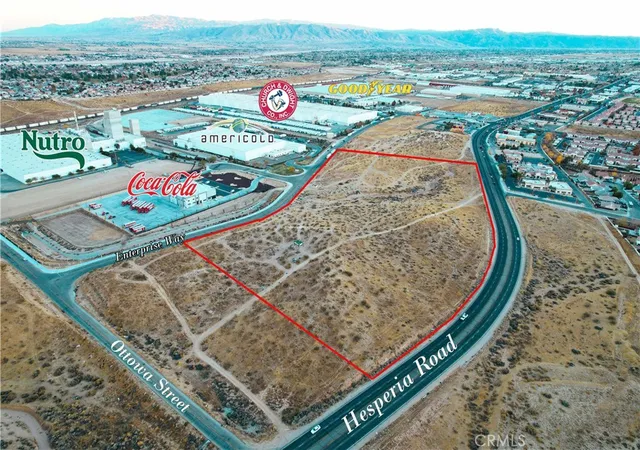 Photo 1 of Land for sale at 0 Hesperia Rd, Victorville, CA 92395 | MLS# HD24255761 | Listing updated on 2026-09-16