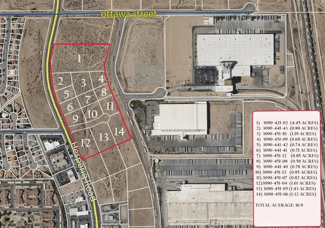Photo 3 of Land for sale at 0 Hesperia Rd, Victorville, CA 92395 | MLS# HD24255761 | Listing updated on 2026-09-16