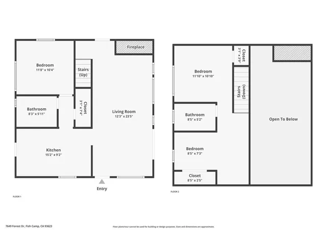 Photo 4 of Single family home for sale at 7649 Forest Dr, Fish Camp, CA 93623 | MLS# MP25018899 | Listing updated on 2025-02-04