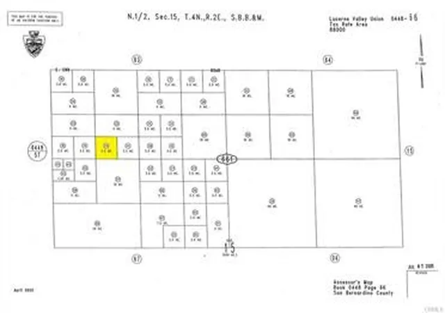 Photo 2 of Land for sale at 0 Unnamed, Lucerne Valley, CA 92356 | MLS# SW25046575 | Listing updated on 2025-12-31