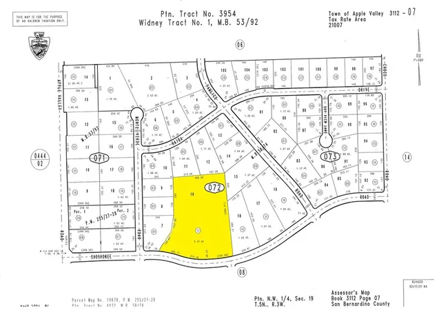 Photo 1 of Land for sale at 19446 Shoshonee Rd, Apple Valley, CA 92307 | MLS# HD25047334 | Listing updated on 2026-03-07