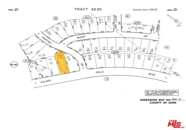 Photo 2 of Land for sale at 21504 Golden Hills Blvd, Tehachapi, CA 93561 | MLS# 25509793 | Listing updated on 2026-03-05