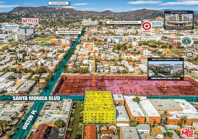Photo 1 of Multi family home for sale at 5640 Santa Monica Blvd, Los Angeles, CA 90038 | MLS# 25515065 | Listing updated on 2025-07-07
