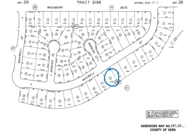 Photo 1 of Land for sale at 466 Maxwell St, California City, CA 93505 | MLS# MC25062705 | Listing updated on 2026-03-14