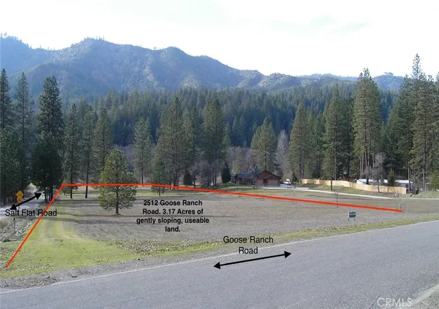 Photo 1 of Land for sale at 2512 Goose Ranch Rd, Lewiston, CA 96052 | MLS# TR25063874 | Listing updated on 2026-03-16