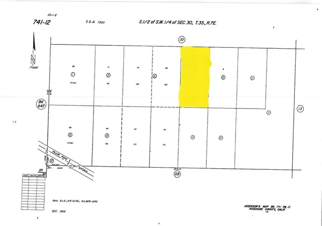 Photo 1 of Land for sale at 0 Thousand Palms Cyn Rd, Thousand Palms, CA 92276 | MLS# HD25067106 | Listing updated on 2026-03-23