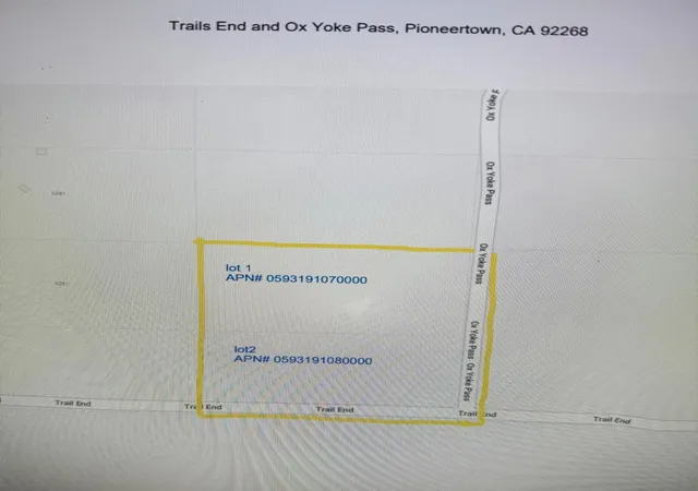2nd image of 0 Trails End Ox Yoke Pass, Pioneertown, CA 92268 | MLS# 219129516DA