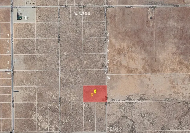 Photo 1 of Land for sale at 0 W 65th Street, Lancaster, CA 93536 | MLS# PW25101666 | Listing updated on 2026-05-07