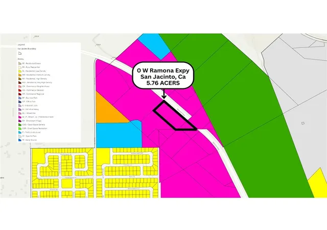 Photo 3 of Land for sale at 0 Ramona Expreeway, San Jacinto, CA 92583 | MLS# CV25103922 | Listing updated on 2026-03-26