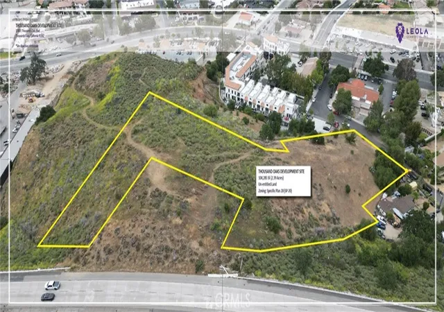 Photo 1 of Land for sale at 1710 E Thousand Oaks Blvd, Thousand Oaks, CA 91362 | MLS# SR25105582 | Listing updated on 2026-05-05