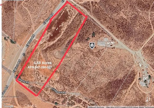 Land for sale at 0 Chippewa Rd, Lake Elsinore, CA 92532 | MLS# PW25077195