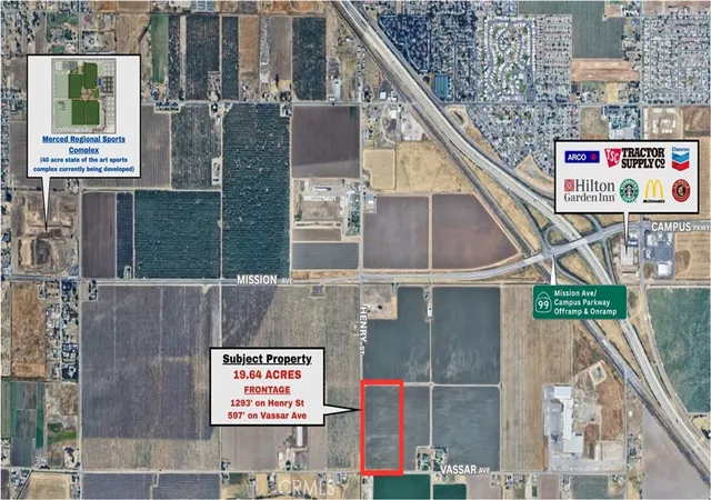 Photo 2 of Land for sale at 0 1/2 Henry St, Merced, CA 95341 | MLS# MC25117743 | Listing updated on 2026-05-30