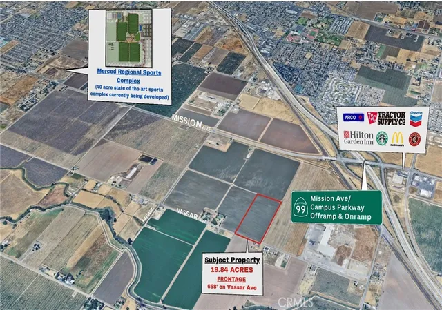 Photo 1 of Land for sale at 0 Vassar Ave, Merced, CA 95341 | MLS# MC25117690 | Listing updated on 2026-05-30