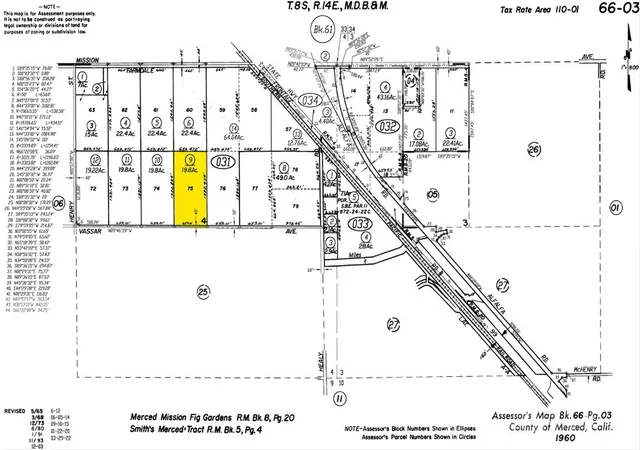 Photo 3 of Land for sale at 0 Vassar Ave, Merced, CA 95341 | MLS# MC25117690 | Listing updated on 2026-05-30