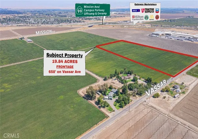Photo 3 of Land for sale at 0 Vassar Ave, Merced, CA 95341 | MLS# MC25117690 | Listing updated on 2026-05-30