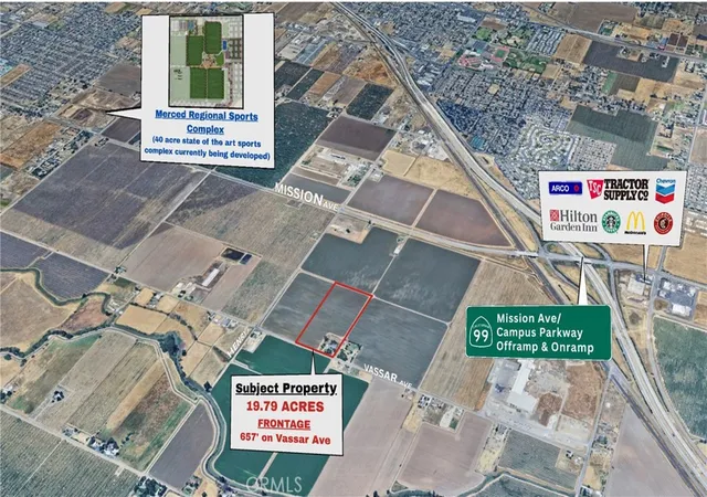 Photo 1 of Land for sale at 2230 Vassar Ave, Merced, CA 95341 | MLS# MC25117734 | Listing updated on 2026-05-30