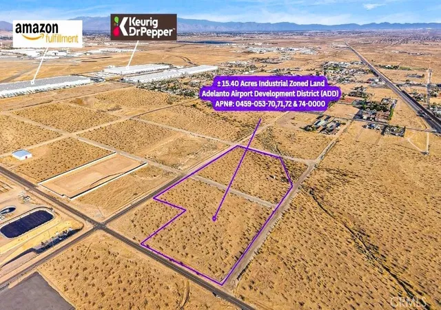 Photo 3 of Land for sale at 70 Jonathan St, Adelanto, CA 92301 | MLS# HD25138095 | Listing updated on 2026-09-29