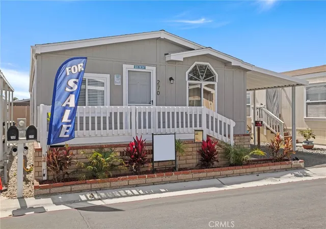 Photo 1 of Manufactured home for sale at 21851 Newland St #270, Huntington Beach, CA 92646 | MLS# OC25142661 | Listing updated on 2026-09-16