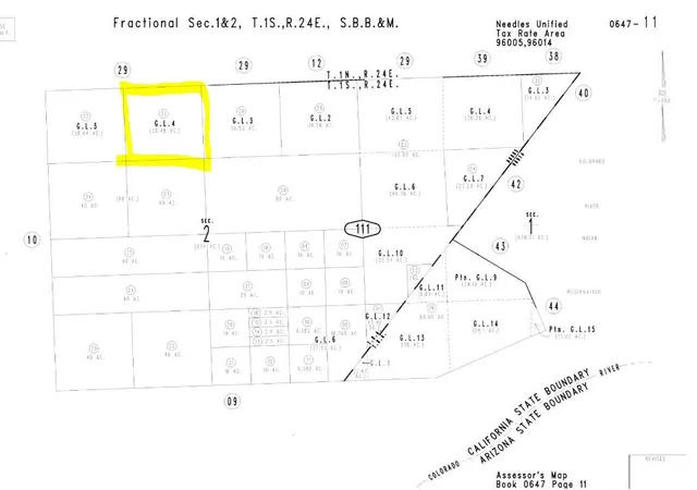 Photo 3 of Land for sale at 0 Old Parker Rd, Earp, CA 92242 | MLS# IG25143611 | Listing updated on 2026-06-19