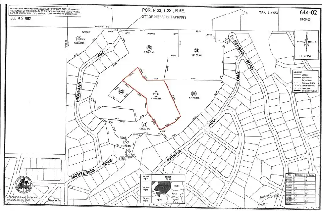 Photo 1 of Sale Pending at 0 Skyline Dr, Desert Hot Springs, CA 92282 | MLS# IV25142557 | Listing updated on 2026-10-09