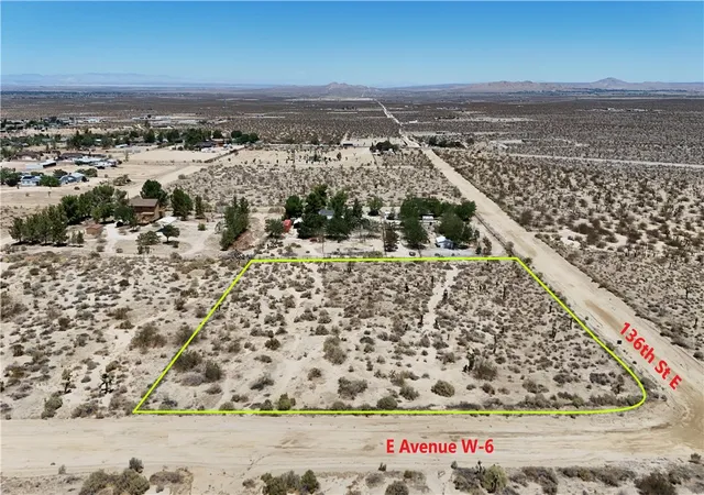 Photo 1 of Sale Pending at 0 E Ave W6, Pearblossom, CA 93553 | MLS# IV25155390 | Listing updated on 2025-11-17