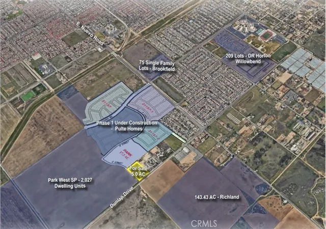 Land for sale at 0 Dunlap Dr, Perris, CA 92571 | MLS# IV25161119