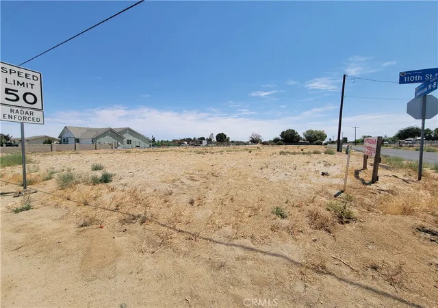 Photo 1 of Land for sale at 0 Cor 110th Ste Pav Ave, Sun Village, CA 93543 | MLS# PW25162607 | Listing updated on 2026-04-01