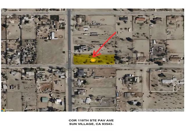 Photo 3 of Land for sale at 0 Cor 110th Ste Pav Ave, Sun Village, CA 93543 | MLS# PW25162607 | Listing updated on 2026-04-01