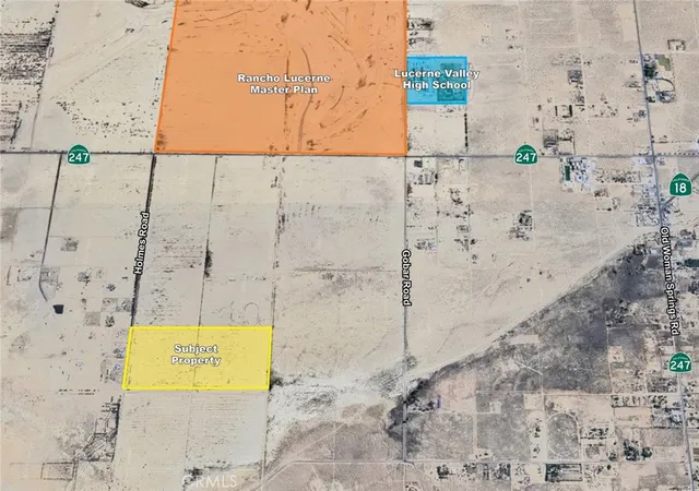 Photo 1 of Land for sale at 0 Holmes Road, Lucerne Valley, CA 92356 | MLS# IV25170470 | Listing updated on 2026-09-22