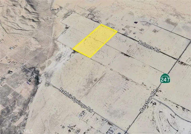 Photo 3 of Land for sale at 0 Holmes Road, Lucerne Valley, CA 92356 | MLS# IV25170470 | Listing updated on 2026-09-22