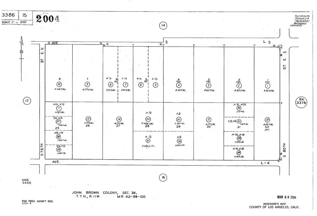 Photo 1 of Land for sale at 0 E Ave L 2, Lancaster, CA 93536 | MLS# CV25174464 | Listing updated on 2026-07-23