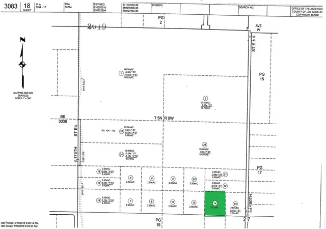 2nd image of 0 179th St E, Llano, CA 93591 | MLS# SR25187149