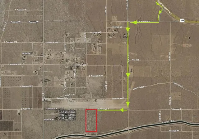 Photo 4 of Land for sale at 170 Th St E & Ave X, Palmdale, CA 93591 | MLS# 219134178DA | Listing updated on 2026-06-07