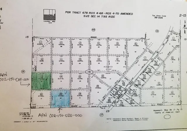 Homes for sale in Niland, CA | 10 Ac M/L Hot Mineral Spa Rd, Niland, CA 92257 | MLS# 219134516DA
