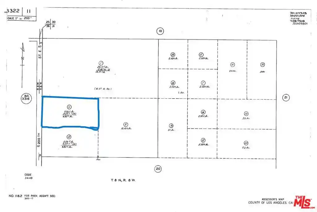 Photo 1 of Land for sale at 205 Vac/vic Ave, Lancaster, CA 93535 | MLS# 25584929 | Listing updated on 2026-08-27